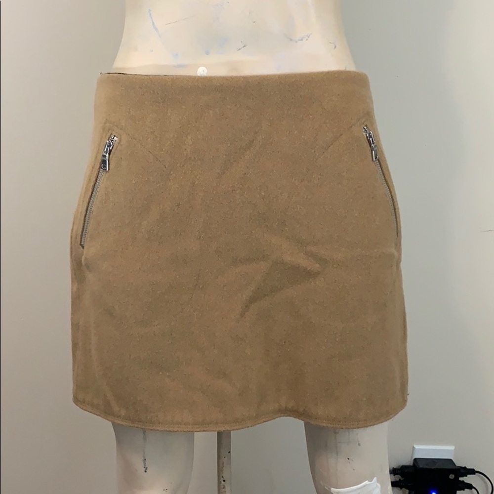 GAP Retro Felt Miniskirt WITH POCKETS
